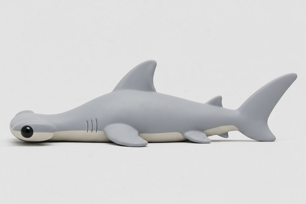 Hammerhead Shark Figurine free 3D printable STL