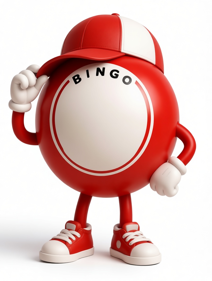 Red Bingo Ball Figurine free 3D printable STL