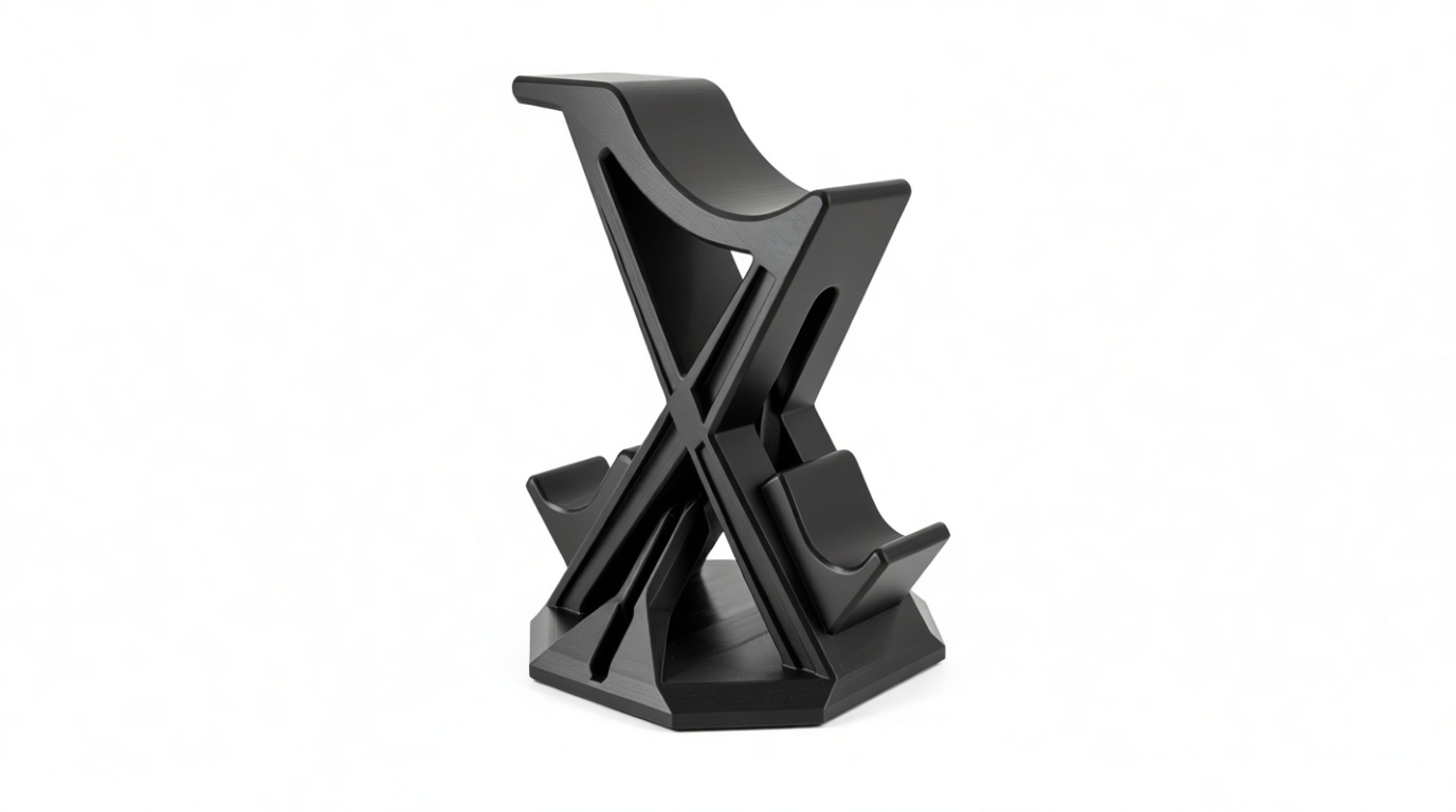 Modern Phone Stand free 3D printable STL
