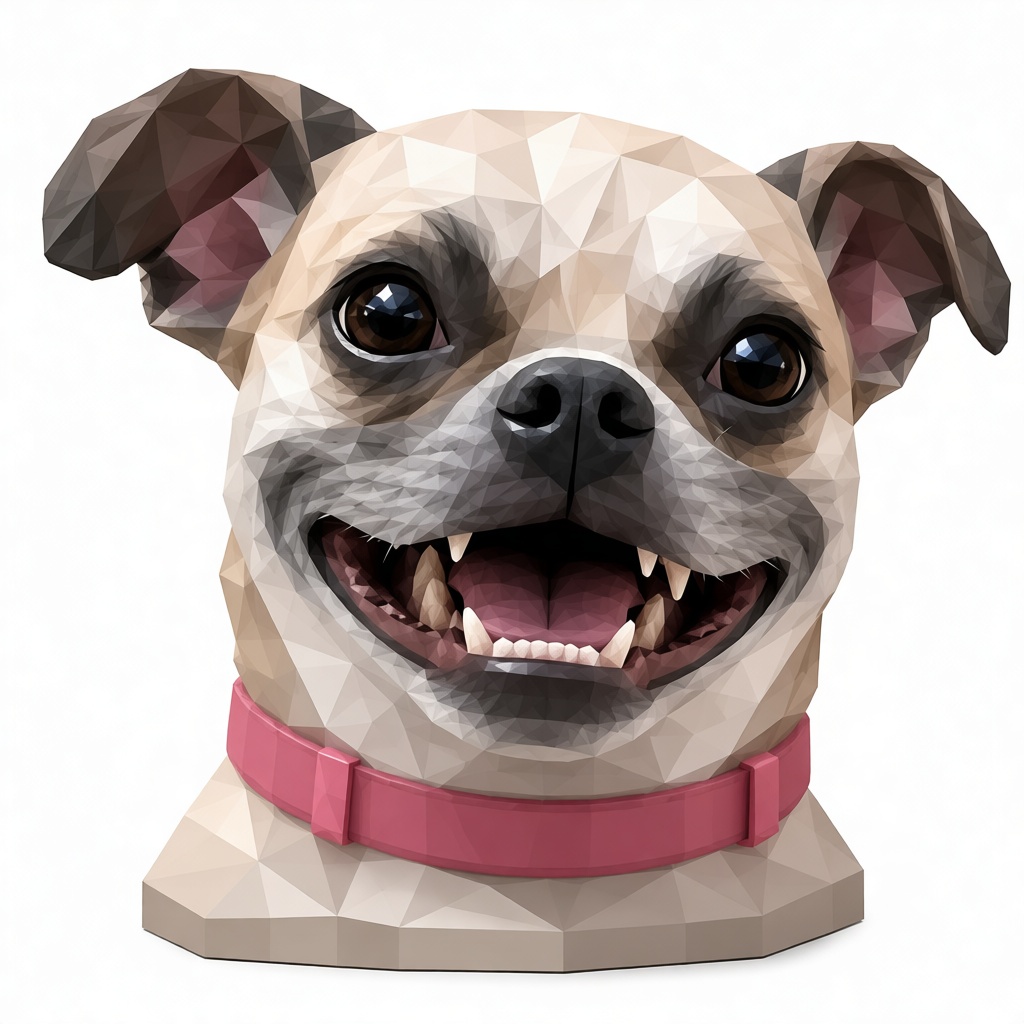 Chihuahua Dog Bust free 3D printable STL