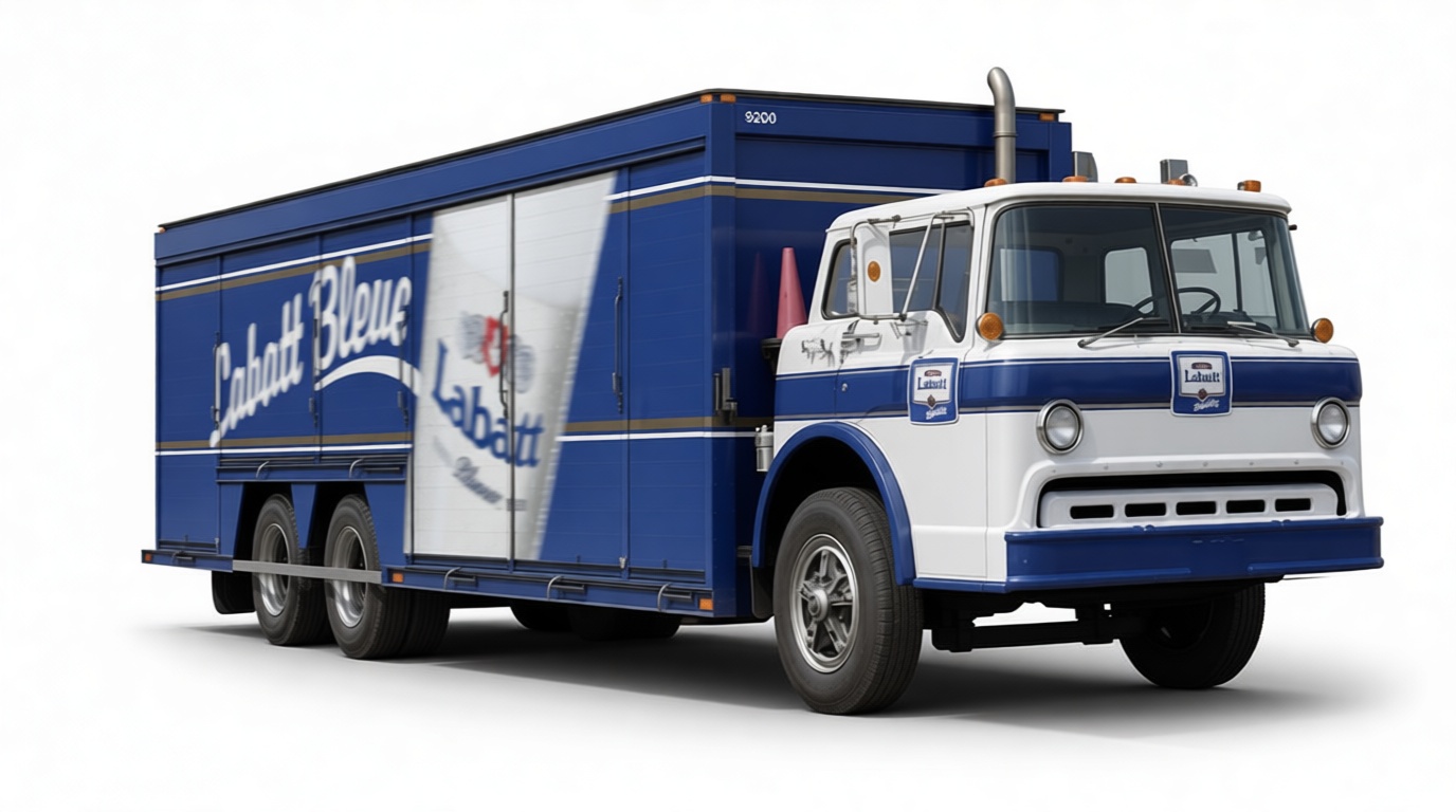 1960s Cabover Truck Model free 3D printable STL