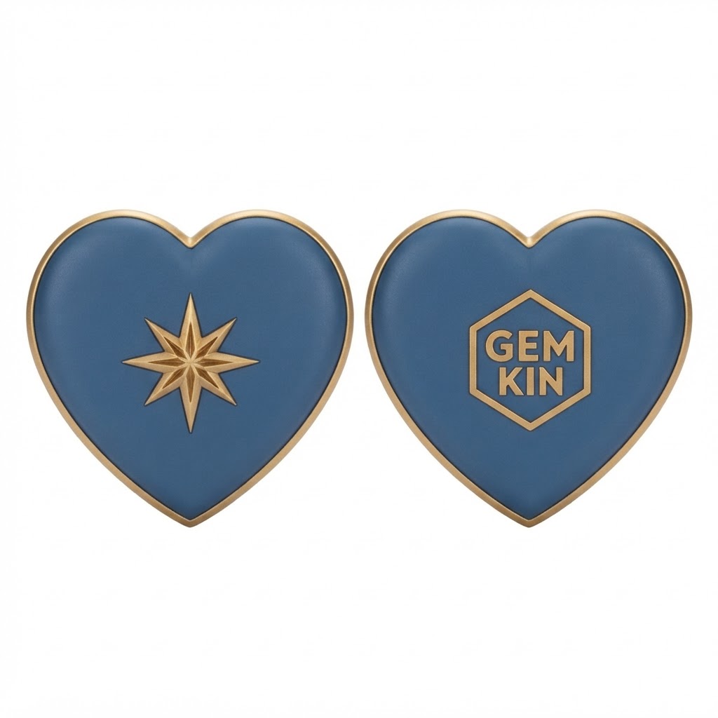 Gemkin Heart Tokens free 3D printable STL