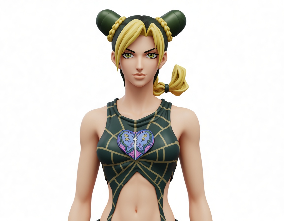 Jolyne Cujoh Figurine free 3D printable STL