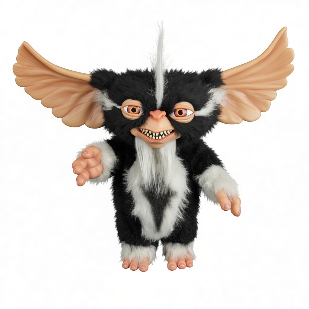 Stripe Gizmo Figurine free 3D printable STL