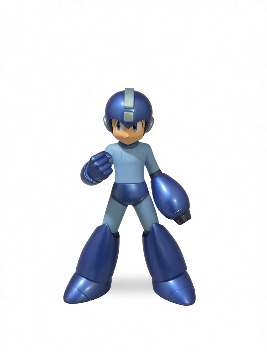 Mega Man Figurine free 3D printable STL