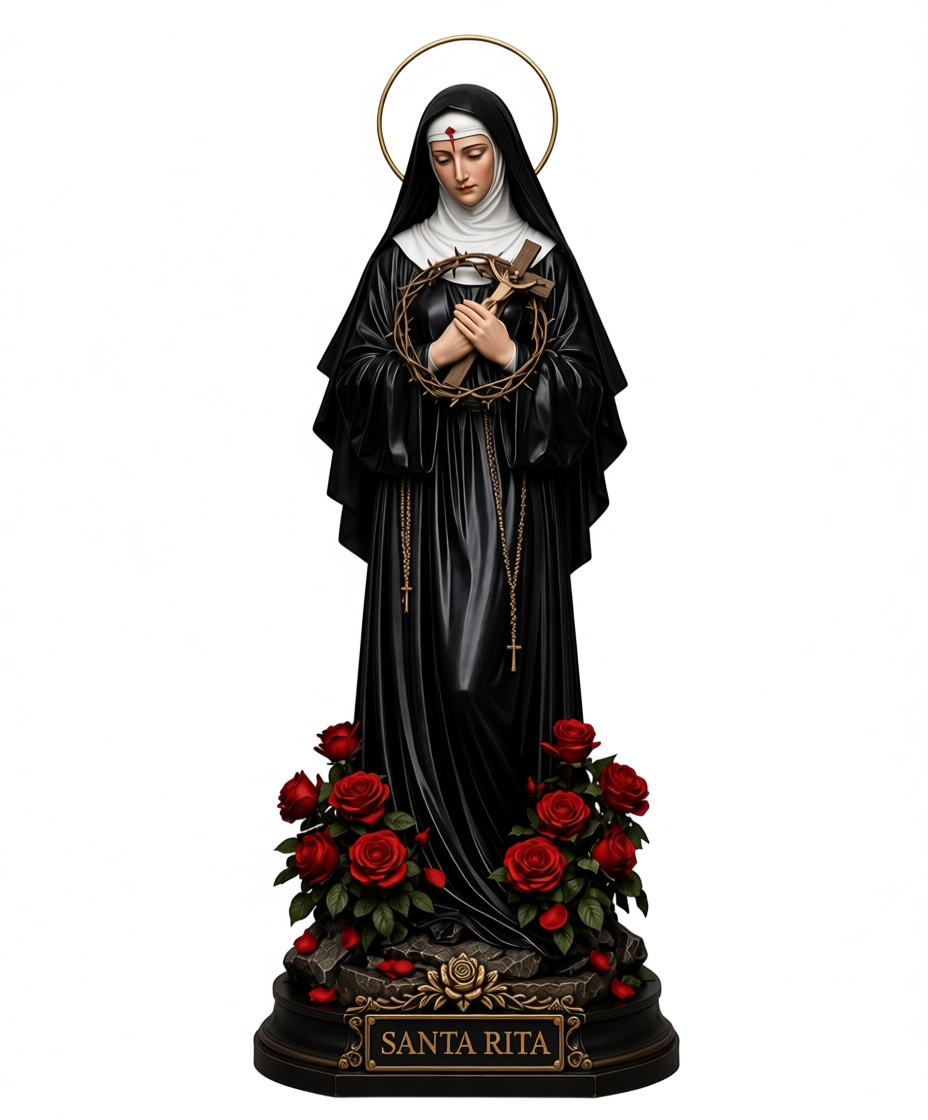 Santa Rita Statue free 3D printable STL