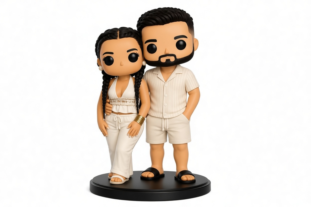 Couple Funko Pop Figurines free 3D printable STL
