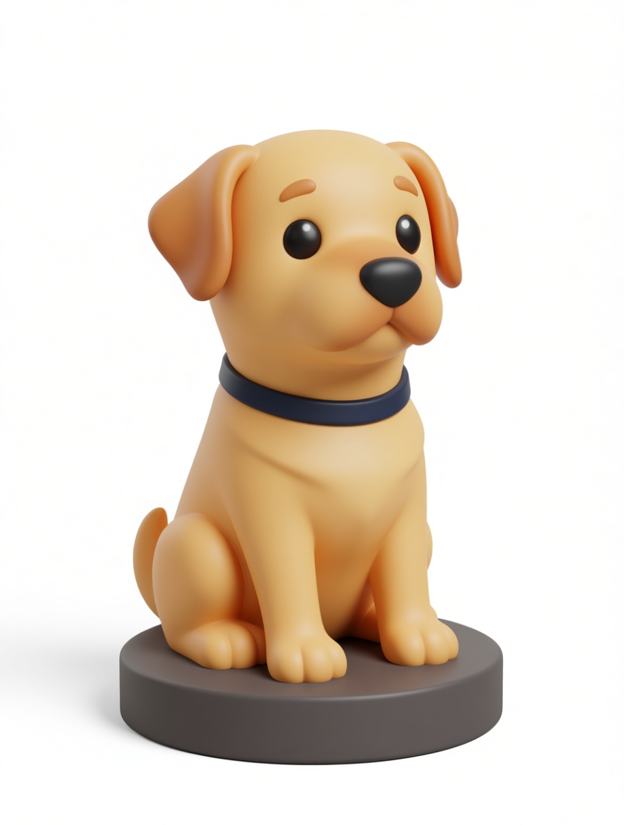 Labrador Retriever Figurine free 3D printable STL