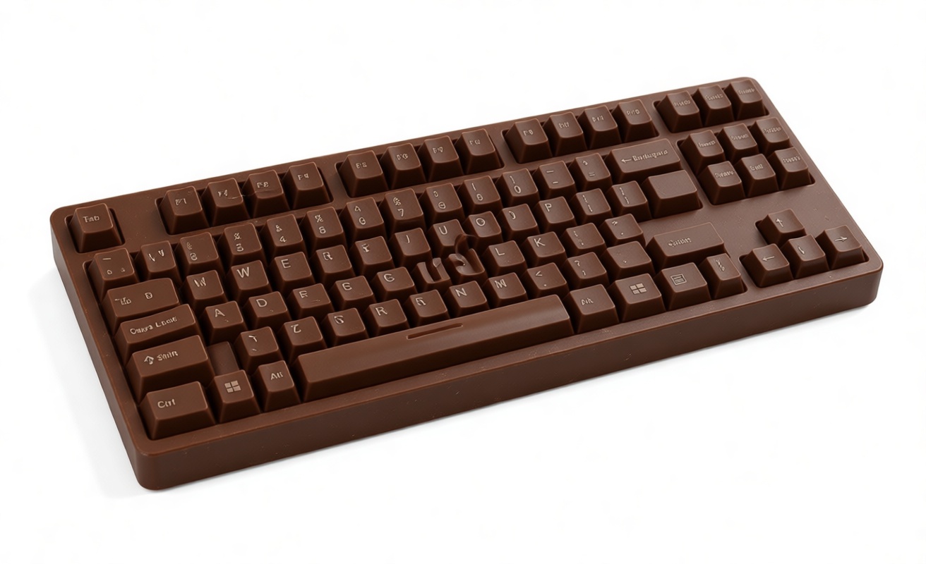 Chocolate Keyboard Model free 3D printable STL