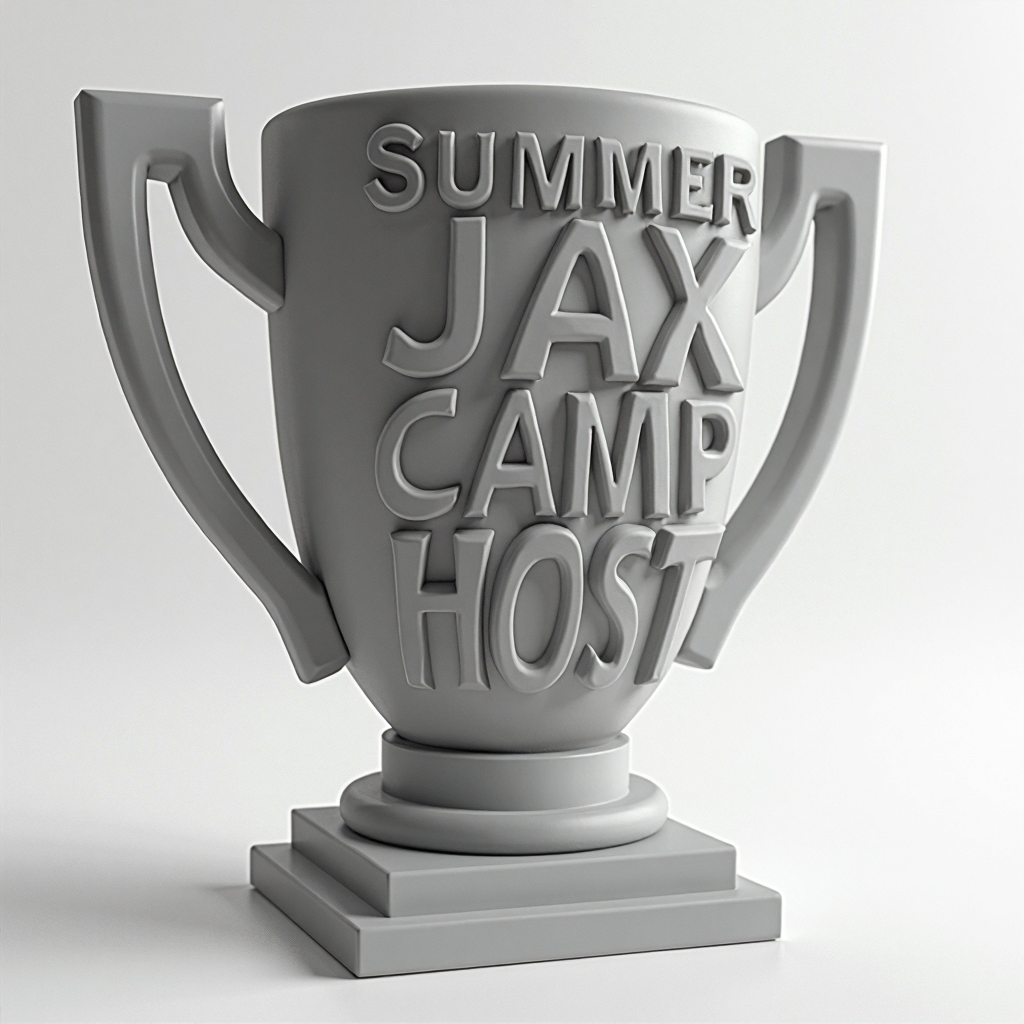 2nd Place Trophy Figurine free 3D printable STL