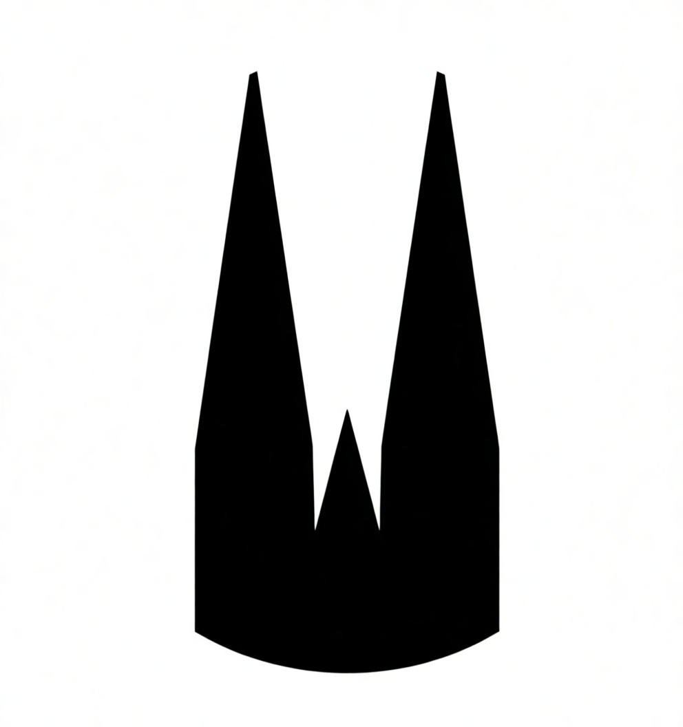 Cologne Cathedral Silhouette free 3D printable STL