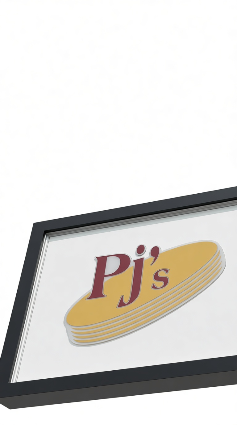 PJ's Logo Plaque free 3D printable STL