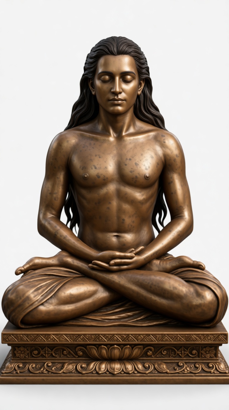 Meditating Yogi Statue free 3D printable STL