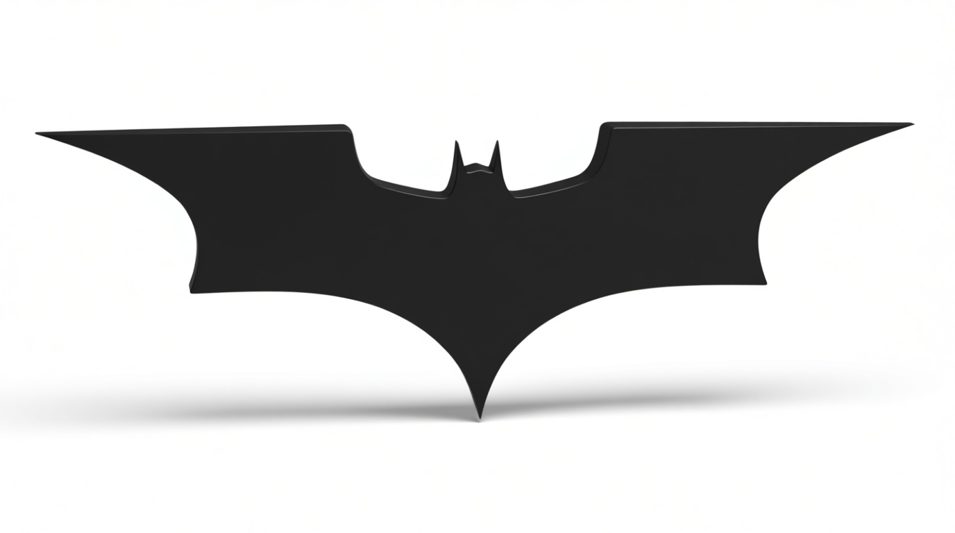 Batman Emblem Model free 3D printable STL