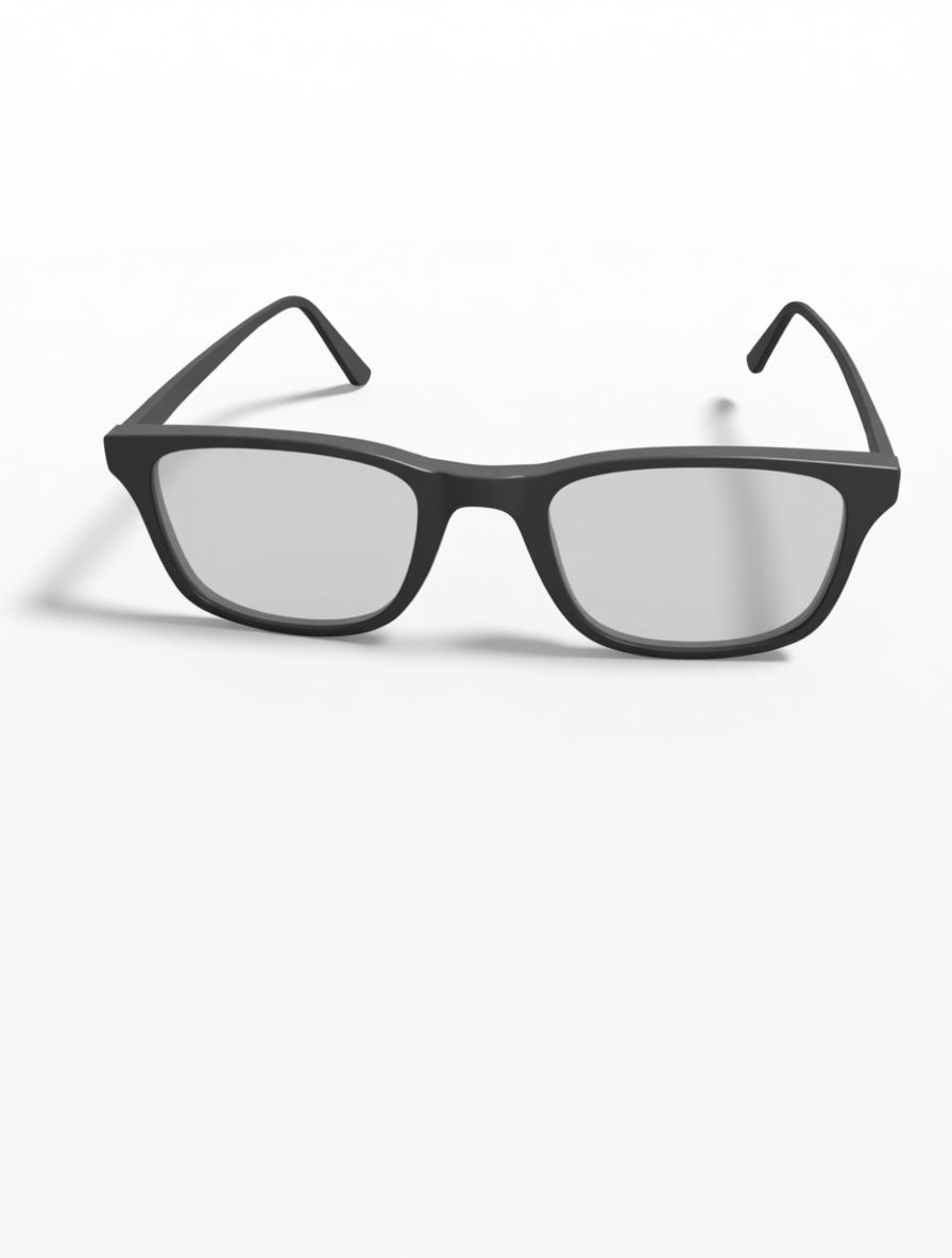 Classic Rectangle Glasses Model free 3D printable STL
