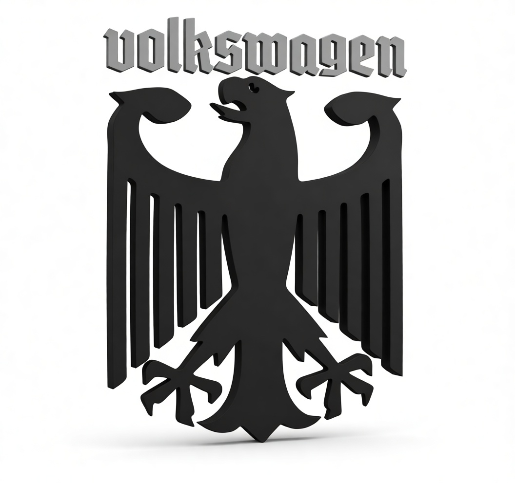 Volkswagen Eagle Emblem free 3D printable STL