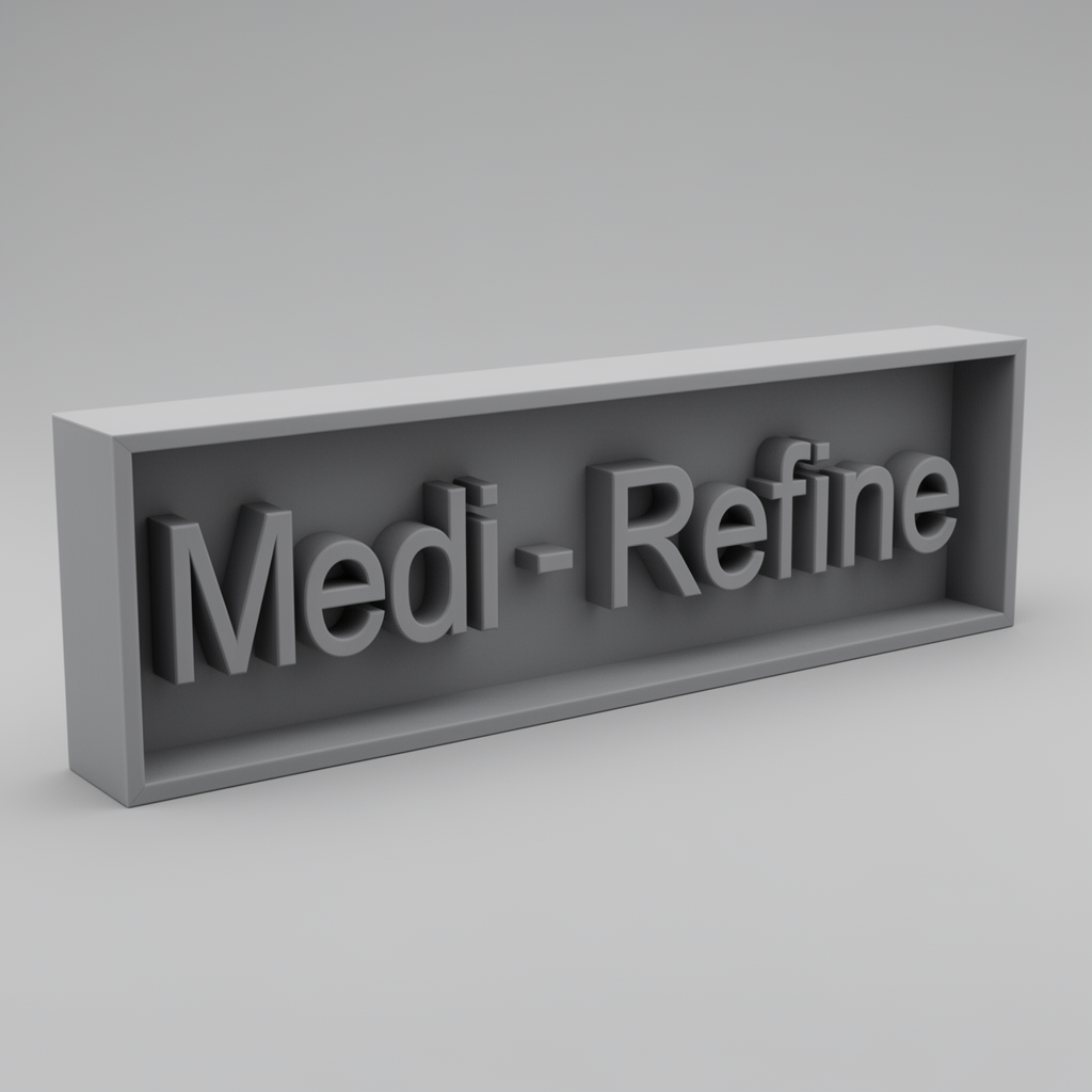 Medi Refine Shadow Box free 3D printable STL
