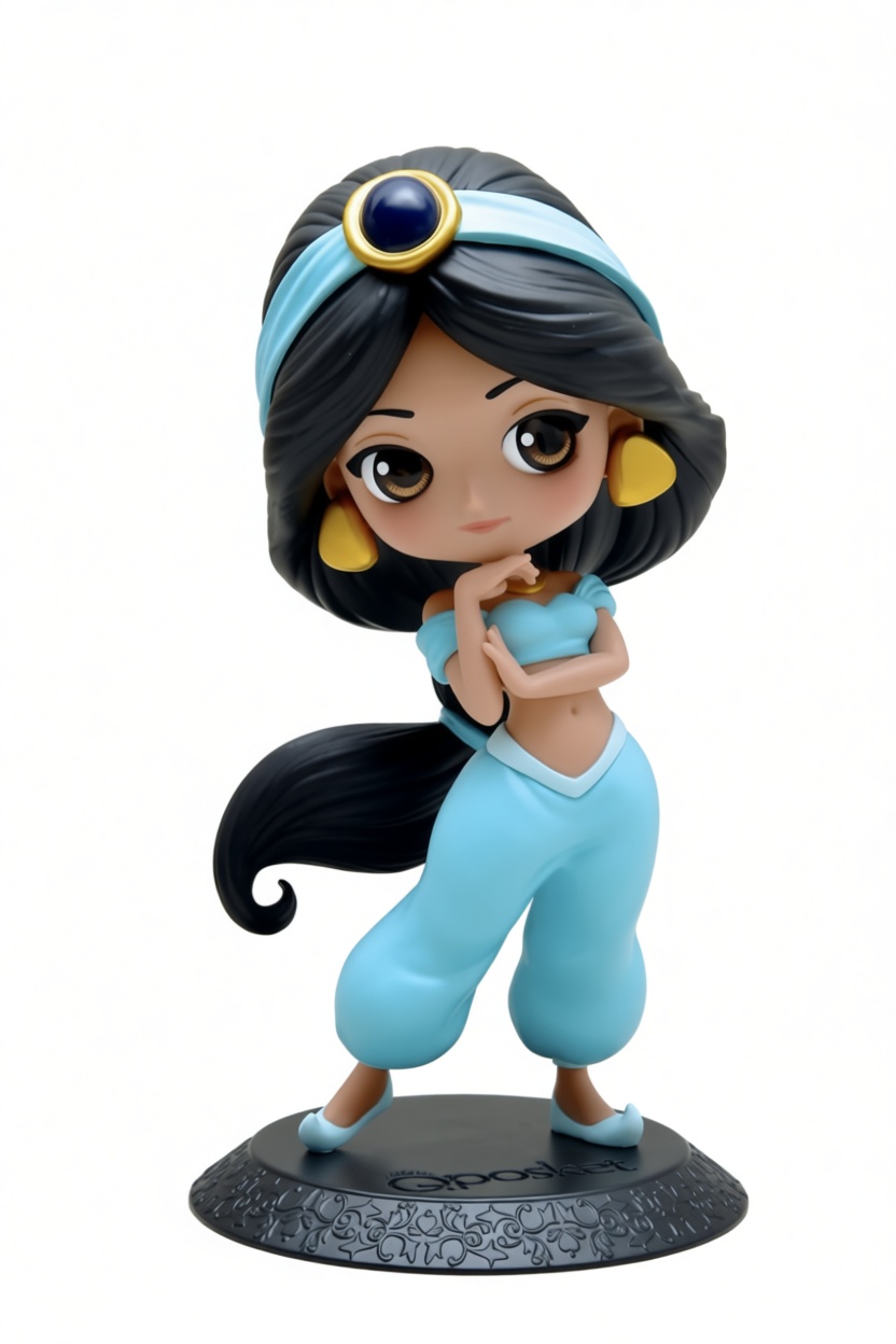 Princess Jasmine Figurine free 3D printable STL