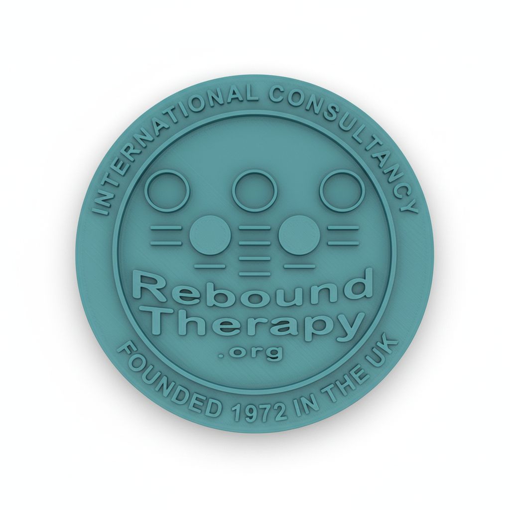 Rebound Therapy Logo Medallion free 3D printable STL