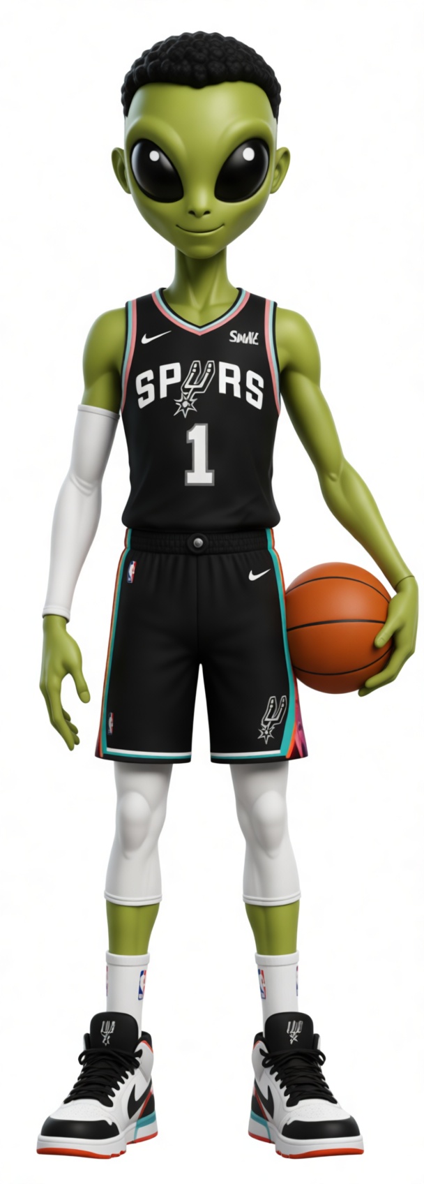 Alien Basketball Player Figurine free 3D printable STL