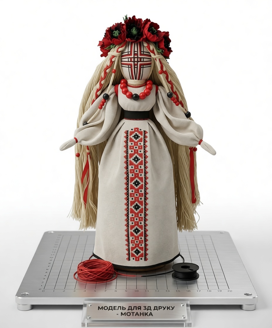 Motanka Doll Figurine free 3D printable STL