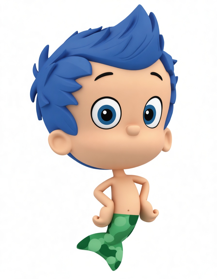 Gil Bubble Guppies Figurine free 3D printable STL