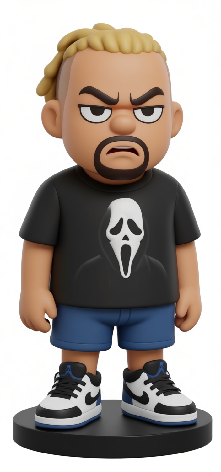 Angry Streetwear Figurine free 3D printable STL