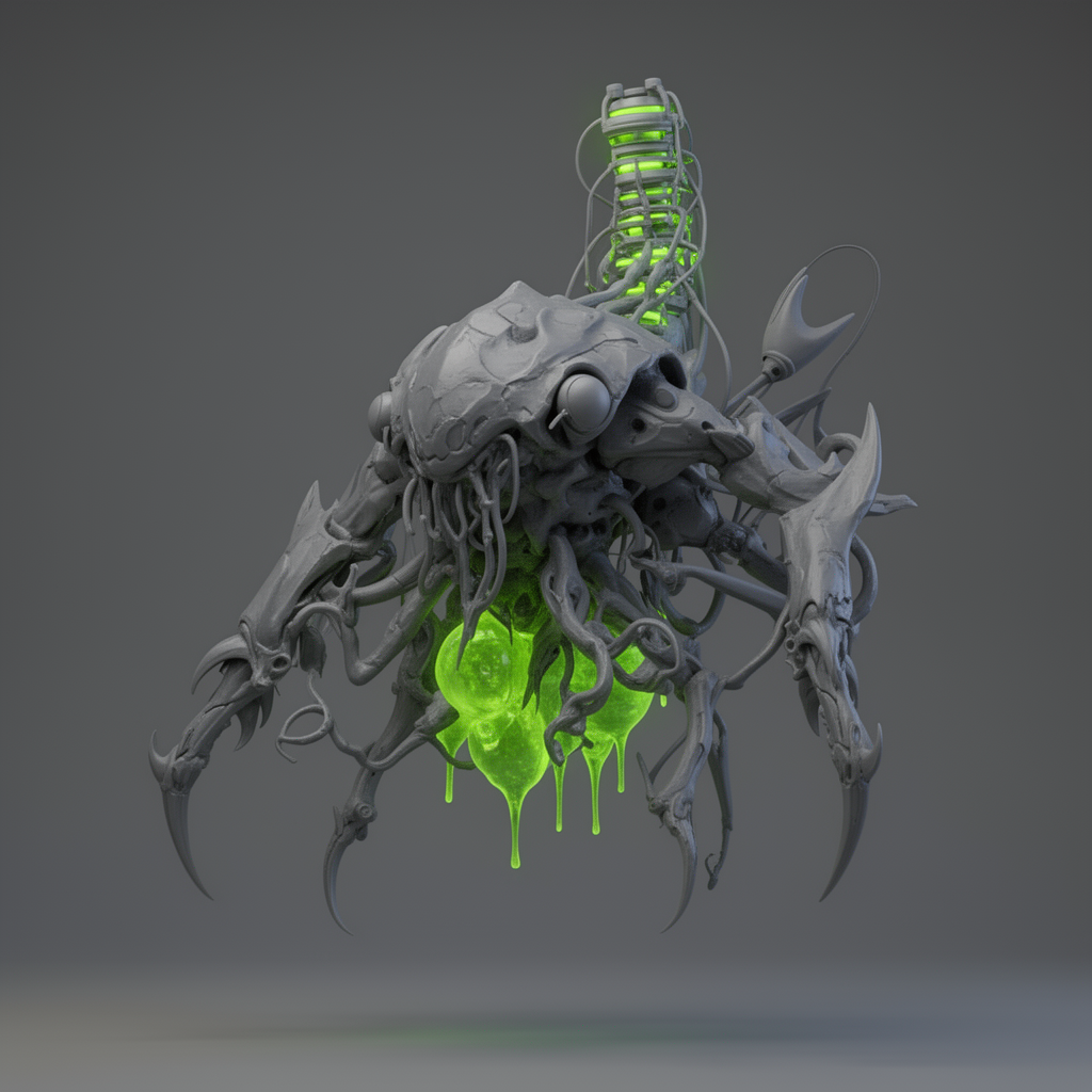 Venomthrope Biomech Figurine free 3D printable STL