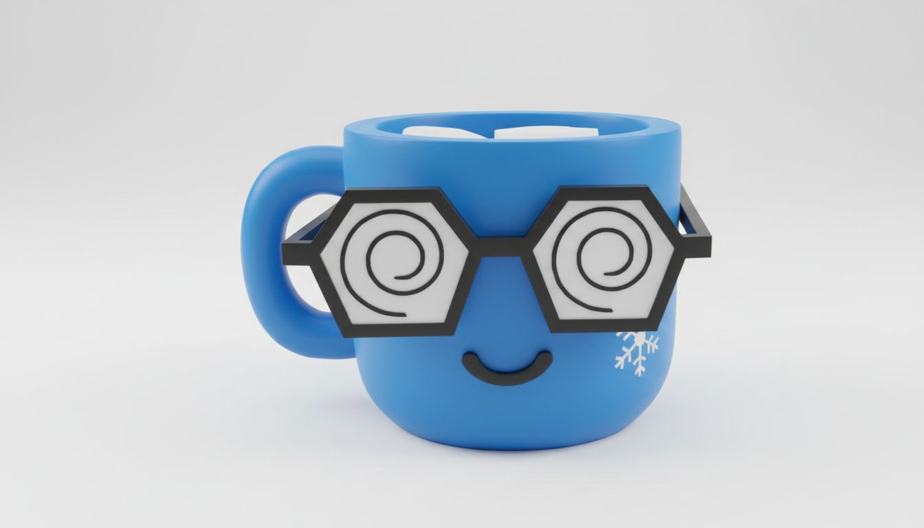 Blue Cup Figurine free 3D printable STL