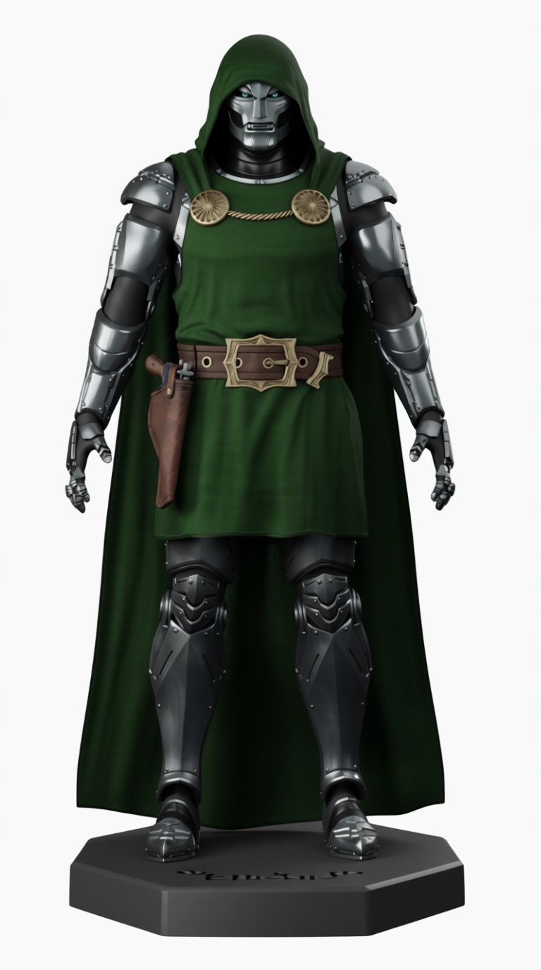 Doctor Doom Figurine free 3D printable STL