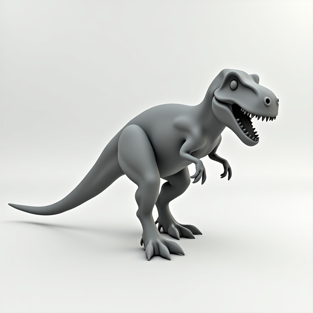 Balanced T-Rex Sculpture free 3D printable STL