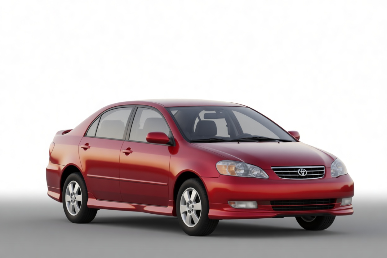 Toyota Corolla Sedan free 3D printable STL