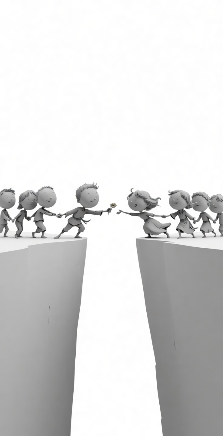 Children Bridge Figurine free 3D printable STL
