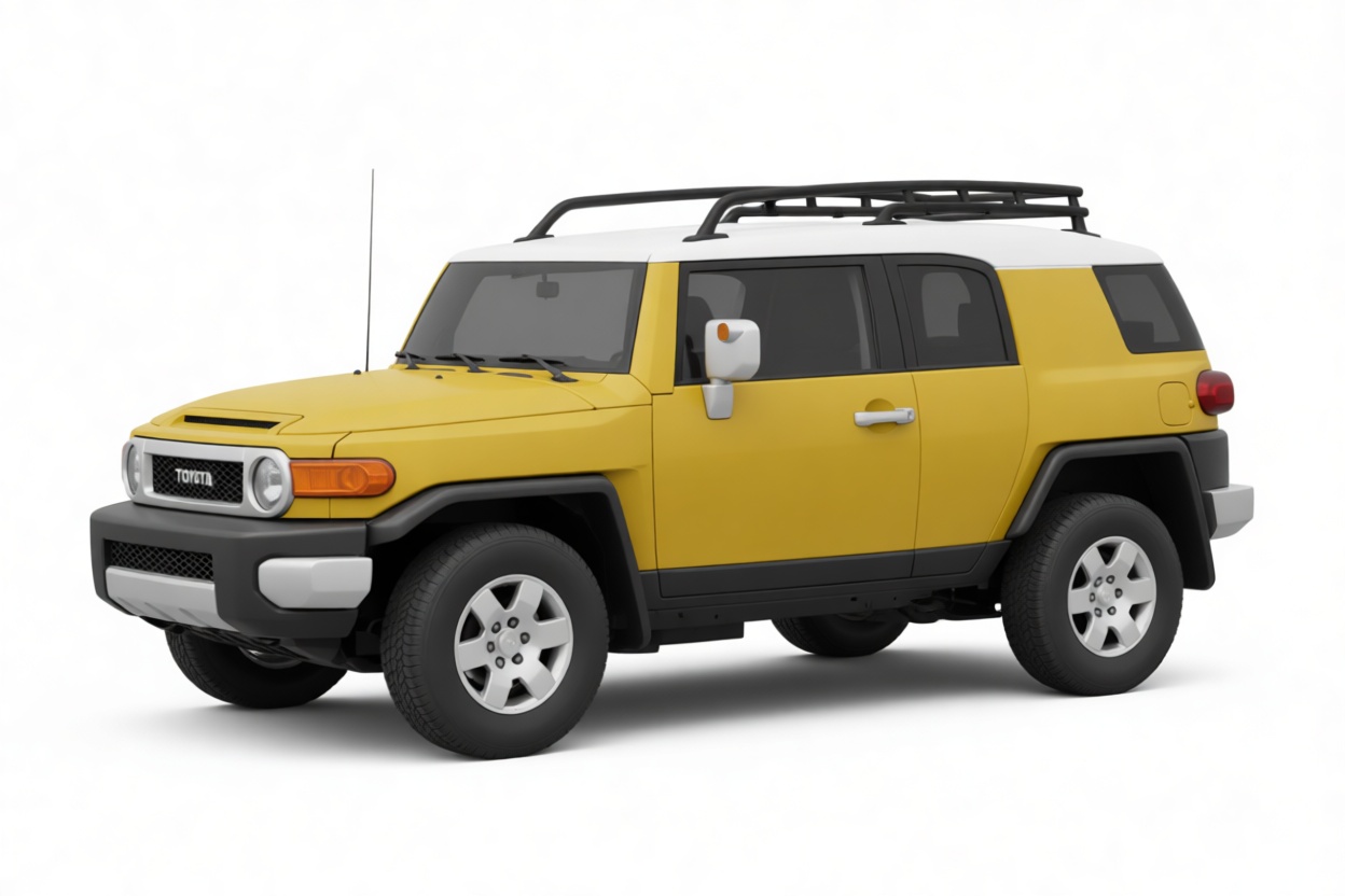 Toyota FJ Cruiser Model free 3D printable STL