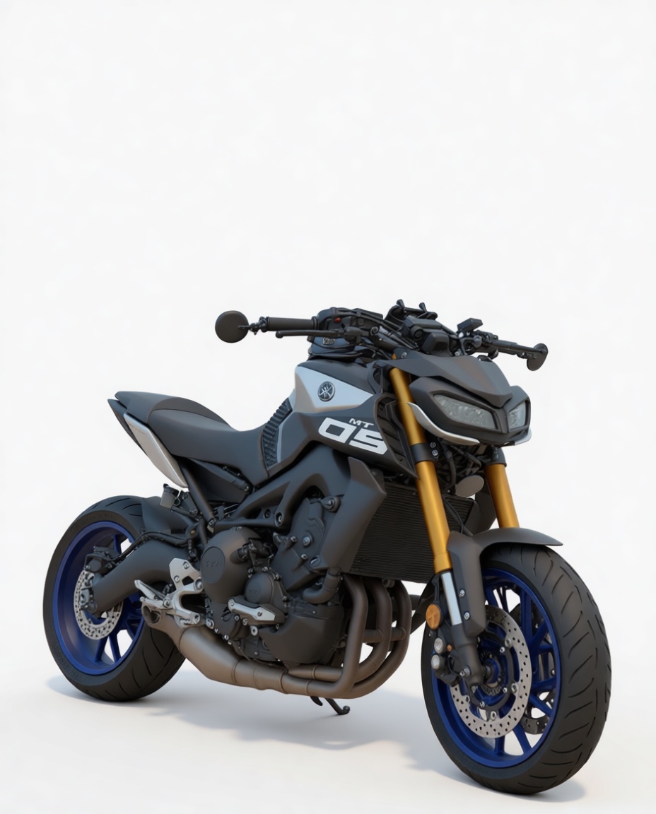 Yamaha MT-09 Motorcycle Model free 3D printable STL