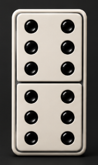 Domino Tile Model free 3D printable STL