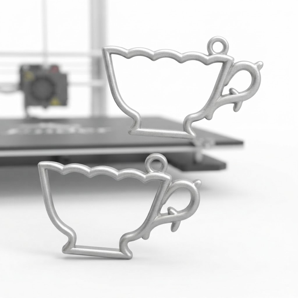 Teacup Cookie Cutter free 3D printable STL