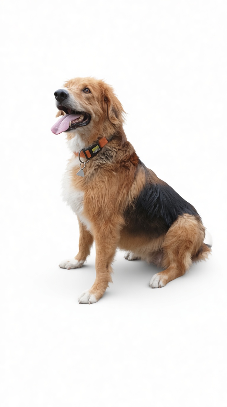 Border Collie Dog Figurine free 3D printable STL