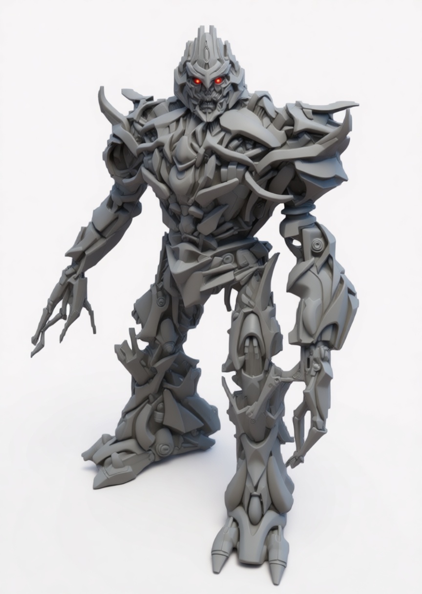 Megatron Robot Model free 3D printable STL