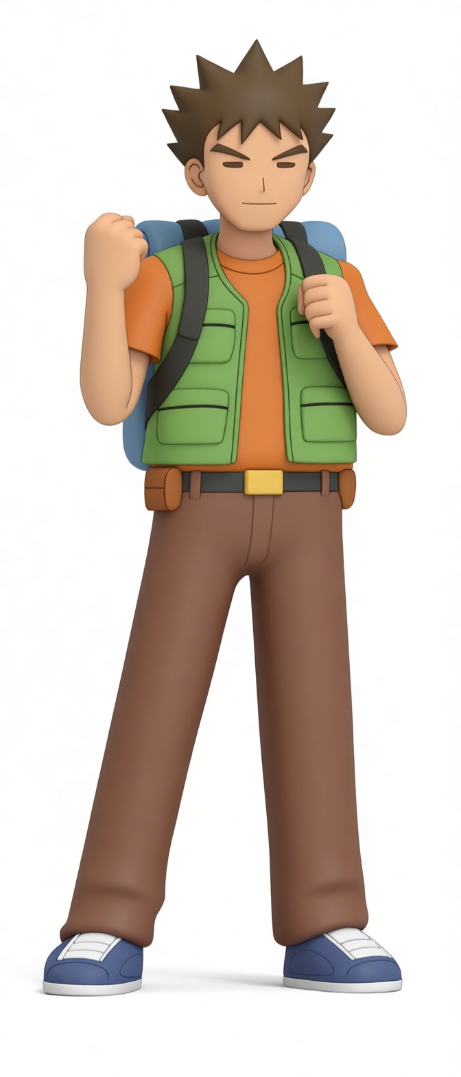 Brock Figurine free 3D printable STL