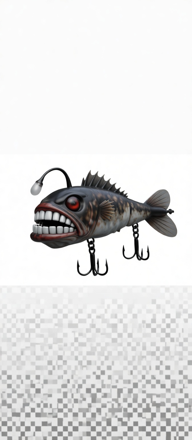 Anglerfish Fishing Lure free 3D printable STL