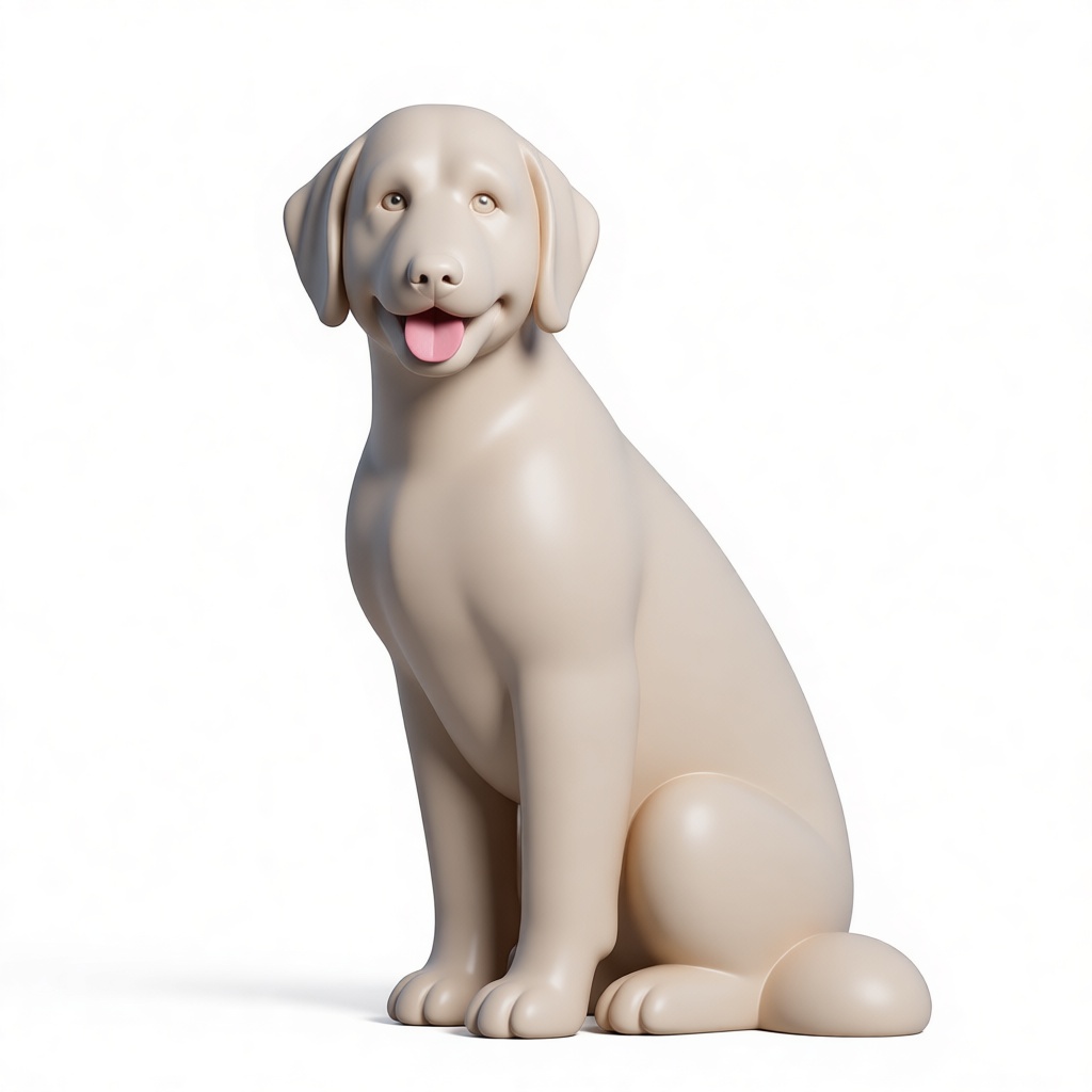 Labrador Retriever Figurine free 3D printable STL