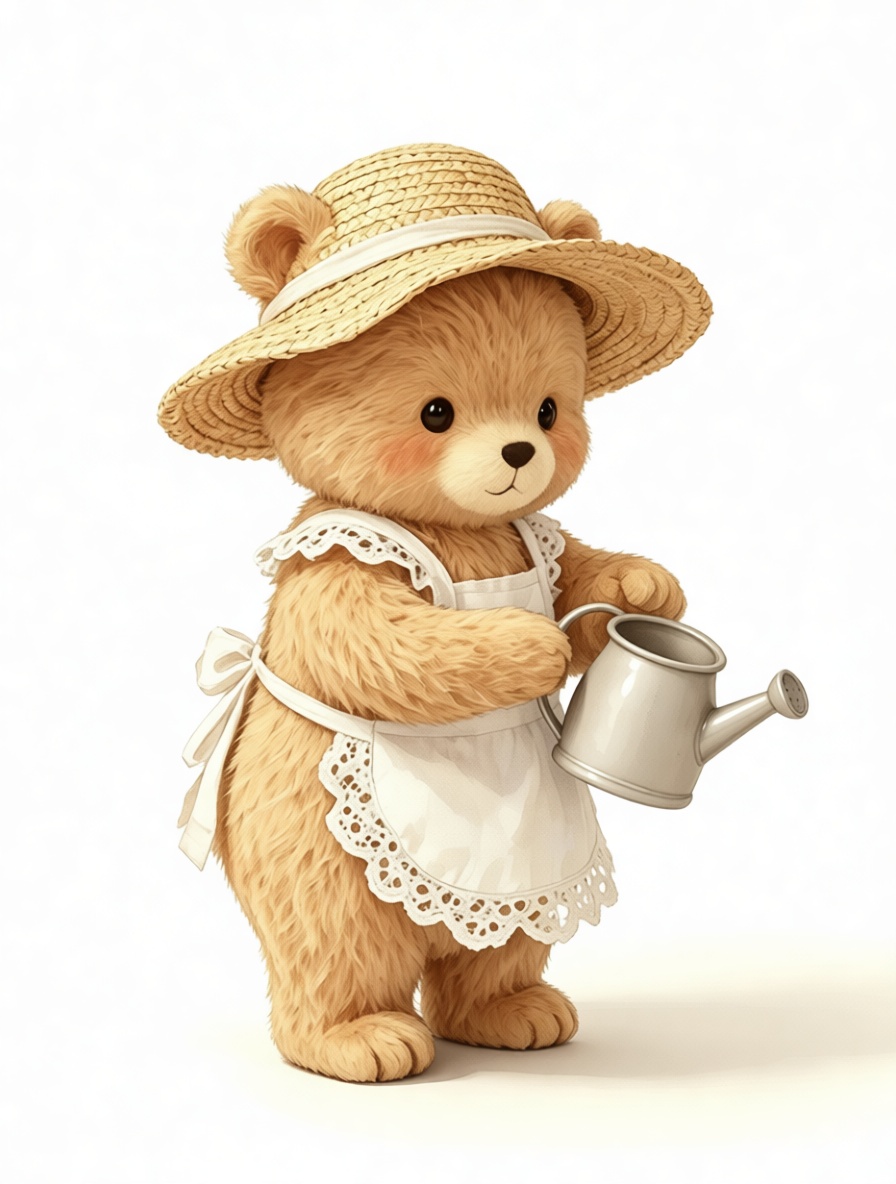 Teddy Bear Figurine free 3D printable STL