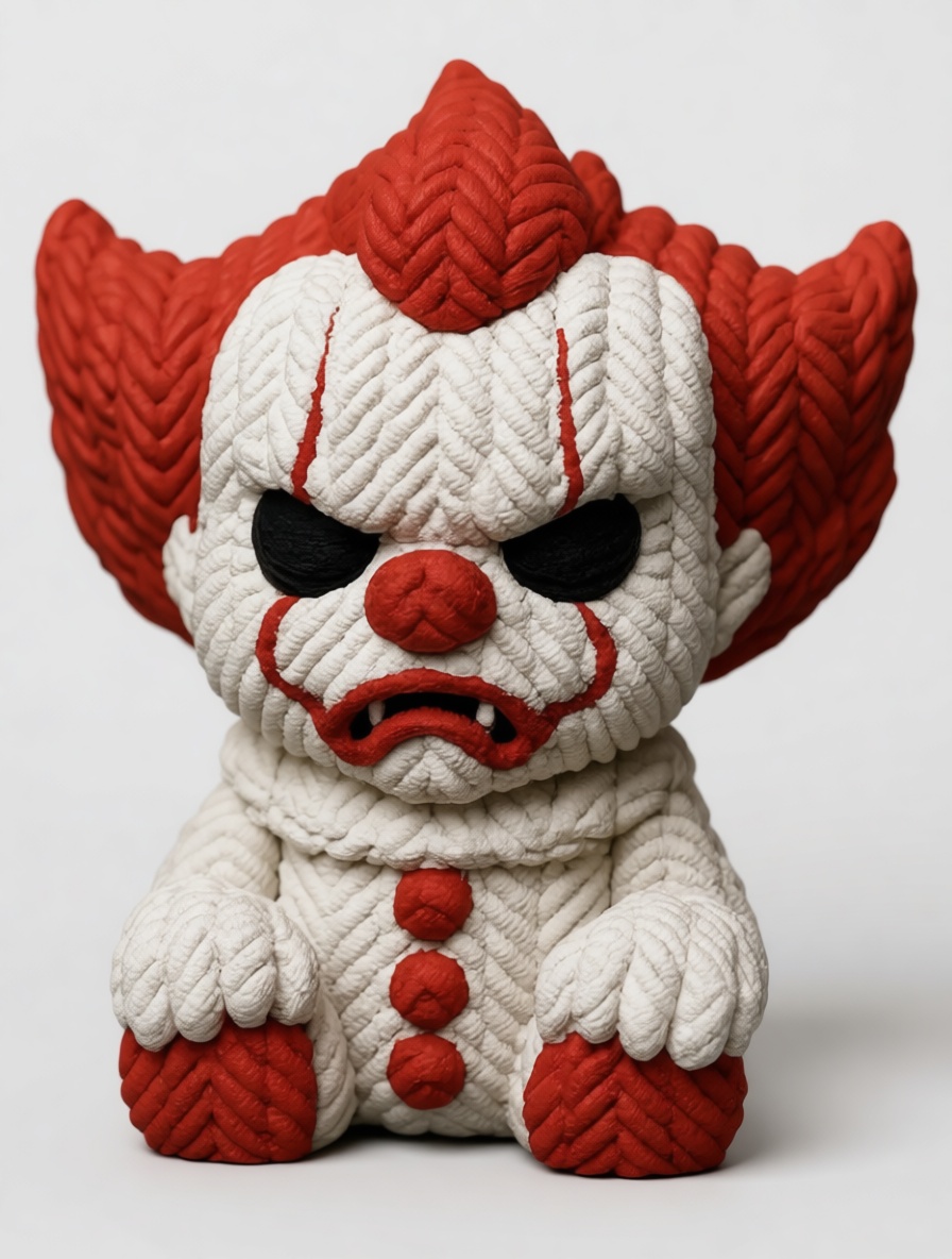 Pennywise Clown Figurine free 3D printable STL