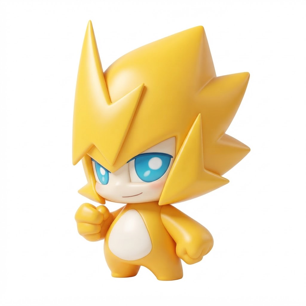 Electabuzz Figurine free 3D printable STL
