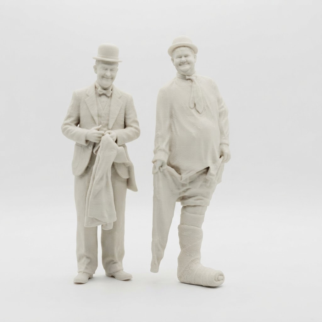 Laurel and Hardy Figurines free 3D printable STL