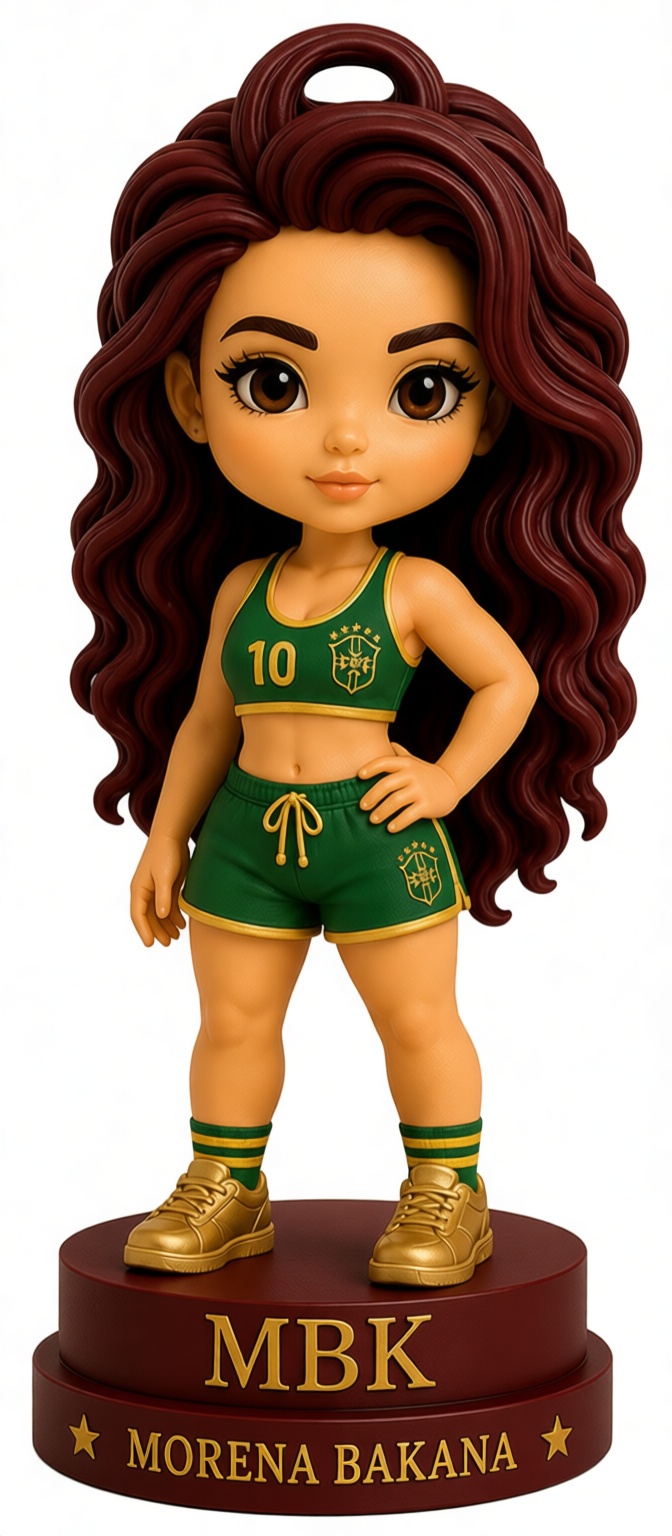 Morena Bakana Figurine free 3D printable STL