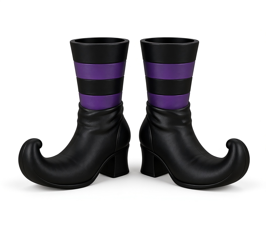 Witch Boot Figurine free 3D printable STL