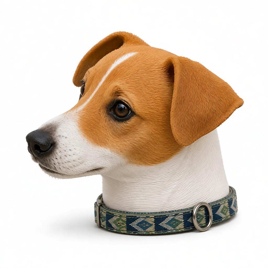 Jack Russell Terrier Bust free 3D printable STL