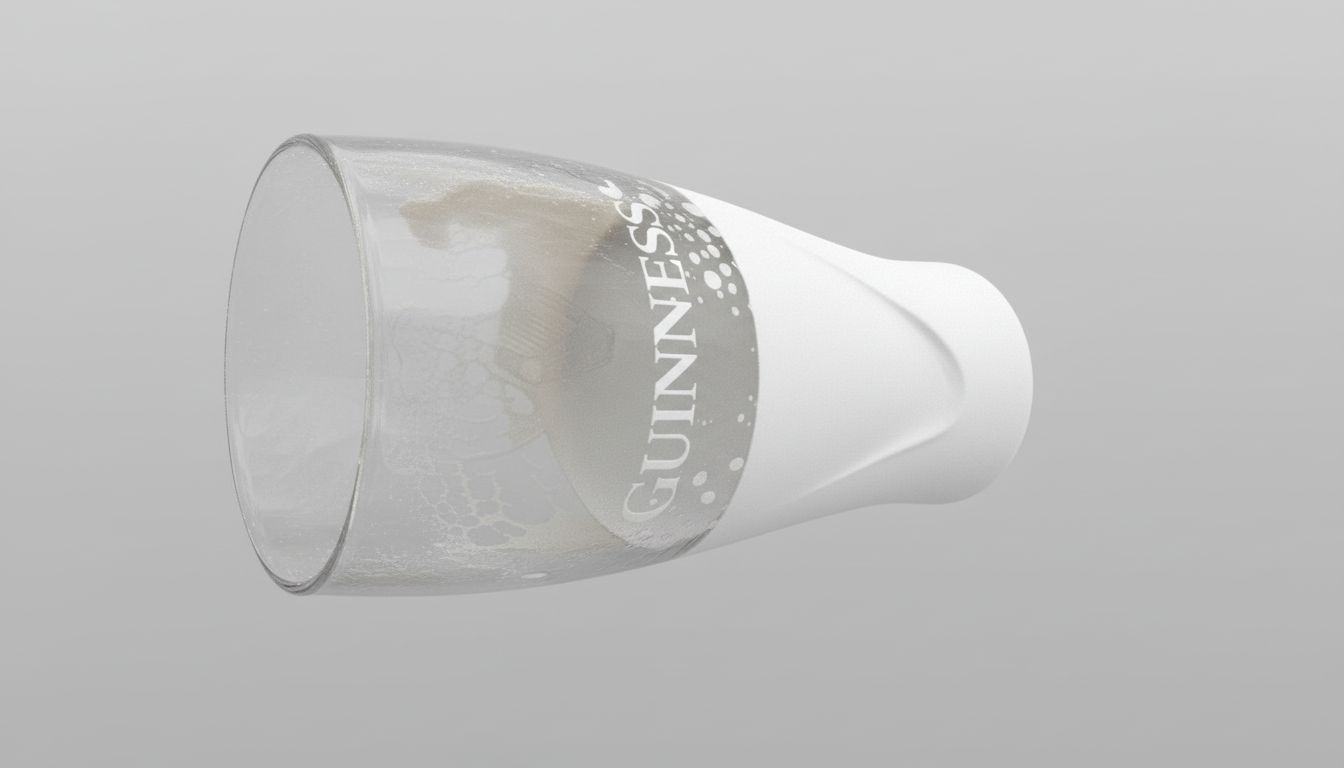 Guinness Pint Glass free 3D printable STL